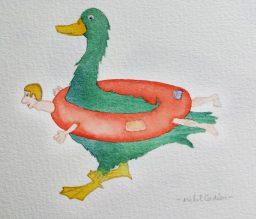 bouée bonhomme pour canard